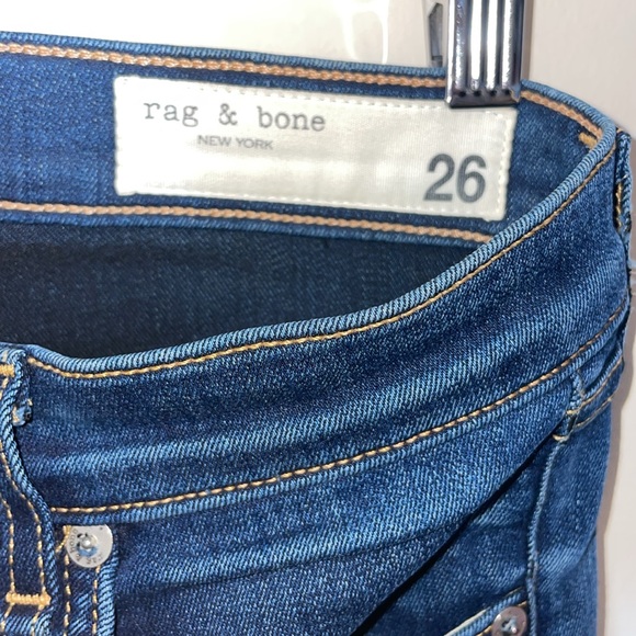 Rag & Bone New York Women’s ‘Bloo Moon’ Dark Wash Ankle Skinny Jeans Size 26 - Picture 7 of 10
